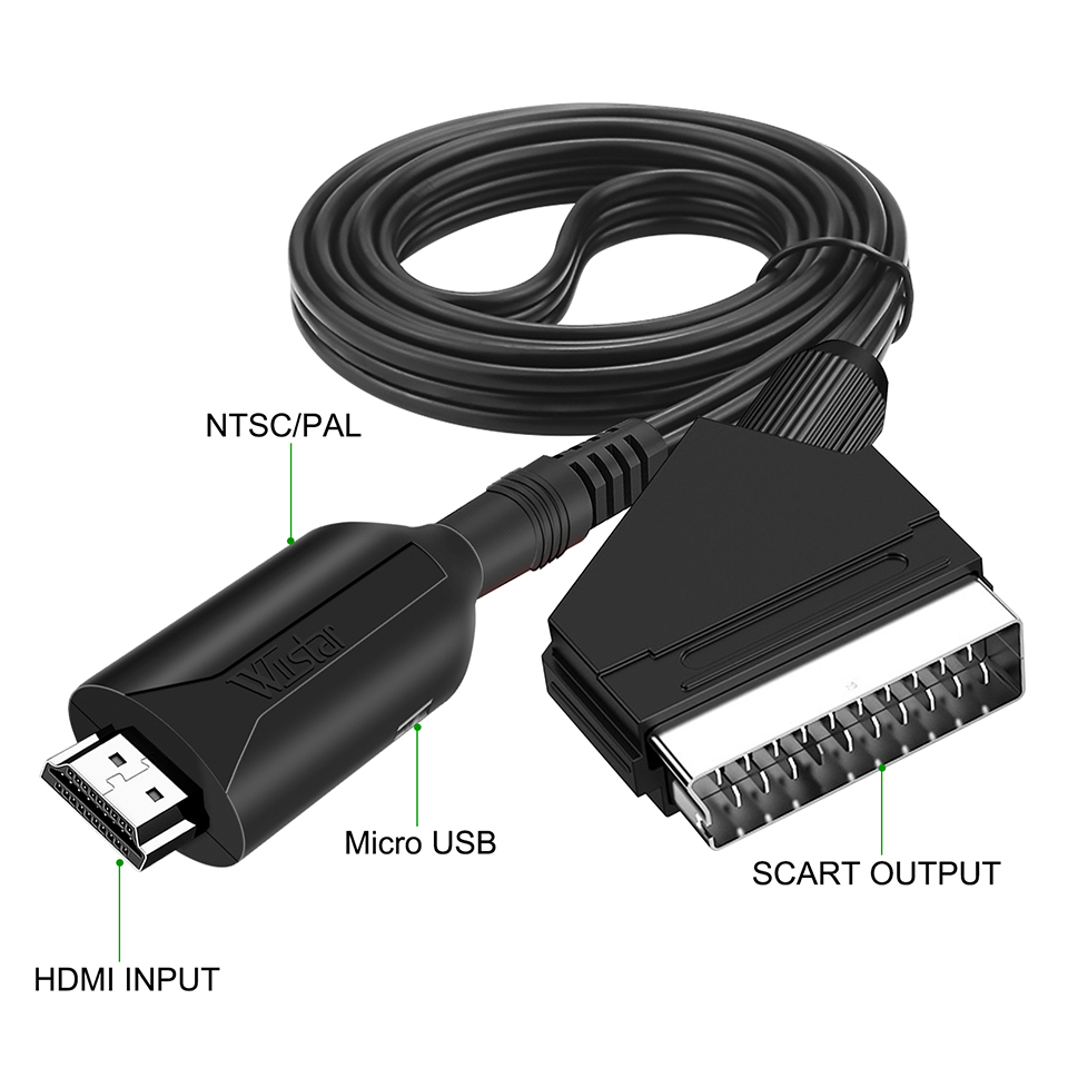 SCART to HDMI, HDMI-SCART   ..